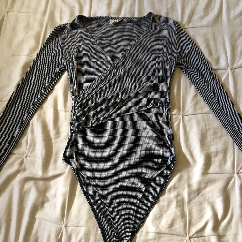 Stripped bodysuit